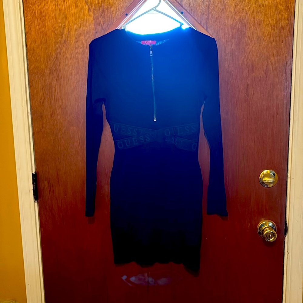 Mini black dress